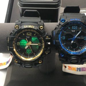 TWO  Military Style Watches by SKMEI